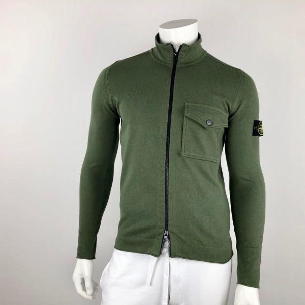 stone island cardigan 504B9 full zip